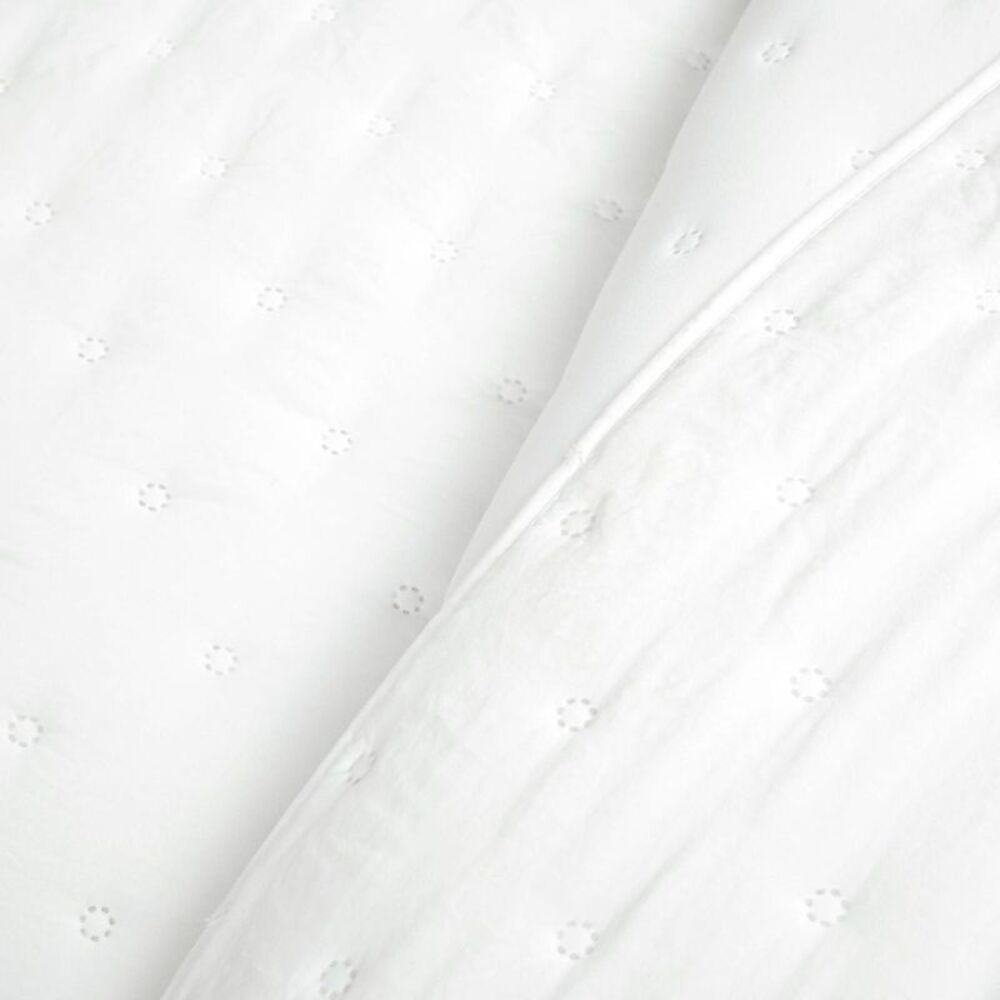 Lush Decor - Lush Décor 3pc King Reyna Ruffle Reversible Oversi White - Picture 5 of 5